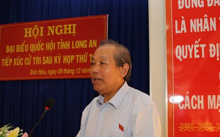 Chống tham nhũng vẫn không có vùng cấm, không loại trừ bất kỳ ai